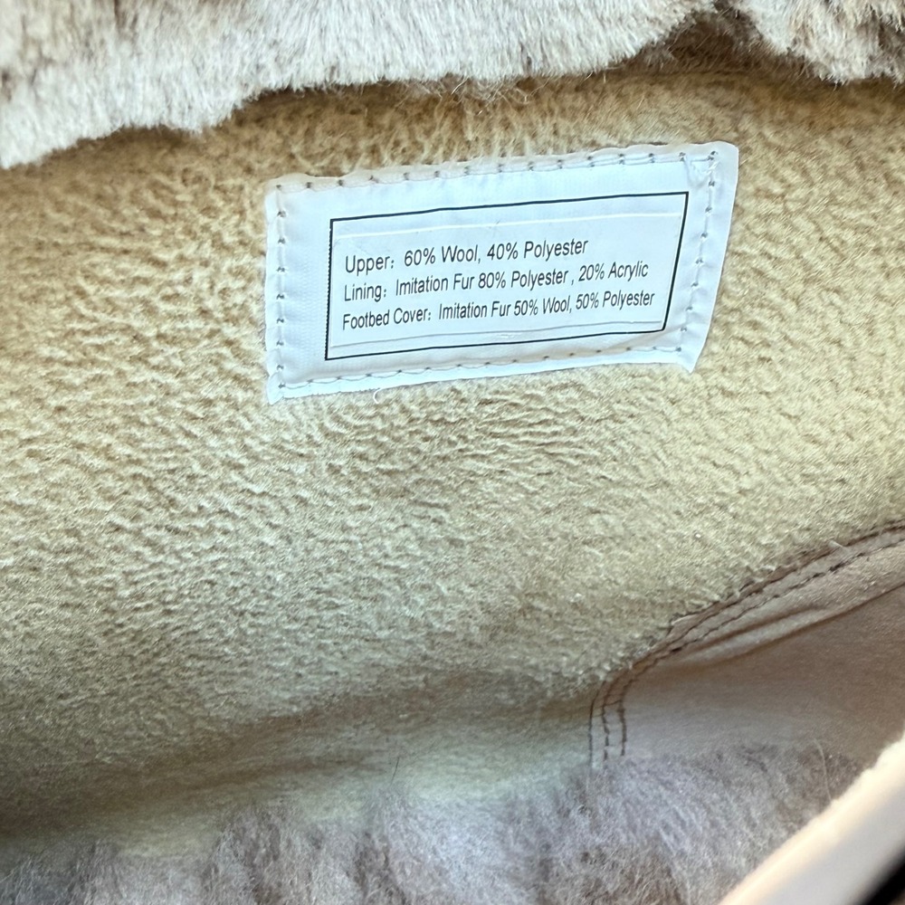 Merrell Women's 9.5 Encore Ice 5 Mid Zip Otter Waterproof Faux Fur Fleece Lined - Picture 11 of 13